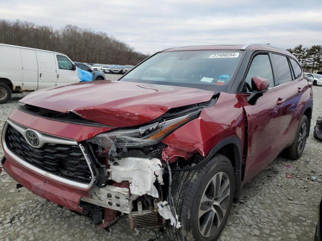 VIN 5TDHZRBH5MS118323 2021 Toyota Highlander, Xle no.1