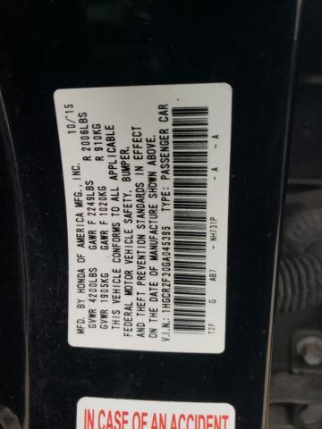 1HGCR2F30GA045395 | 2016 HONDA ACCORD LX