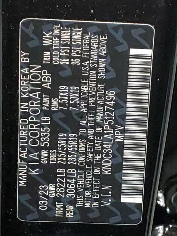 2023 KIA EV6 LIGHT - KNDC34LA1P5127496