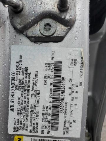 3FA6P0HD5HR364509 2017 FORD FUSION - Image 12