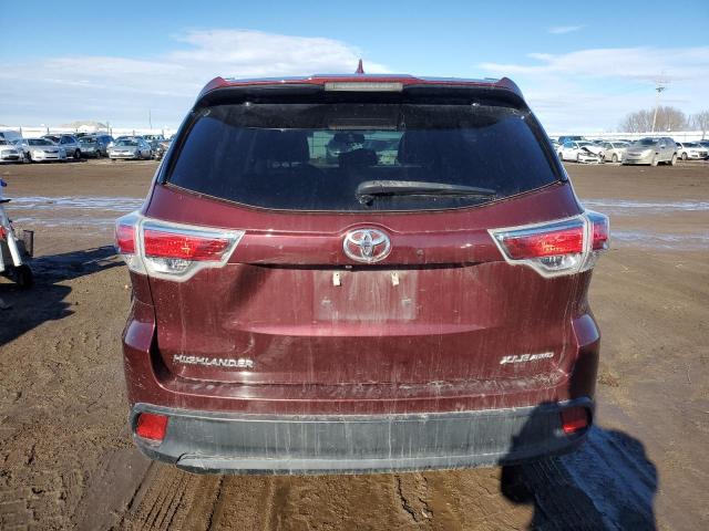 VIN 5TDJKRFH7FS132954 2015 Toyota Highlander, Xle no.6