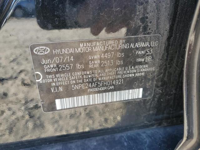 5NPE24AF5FH014921 | 2015 HYUNDAI SONATA SE