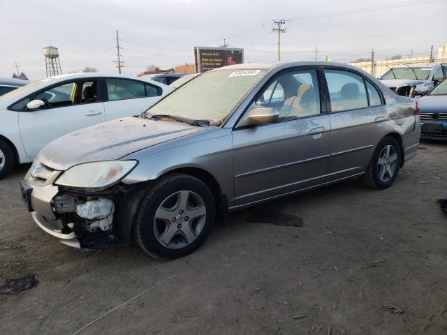 Lot #2291458135 2004 HONDA CIVIC EX salvage car