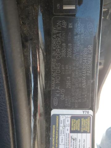 VIN KNAFK4A63G5449939 2016 KIA Forte, LX no.12