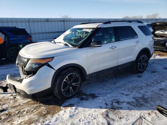 Lot #2376510138 2014 FORD EXPLORER S salvage car