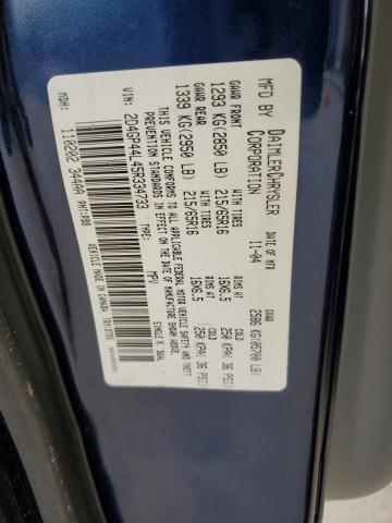 2D4GP44L45R334733 2005 Dodge Grand Caravan Sxt