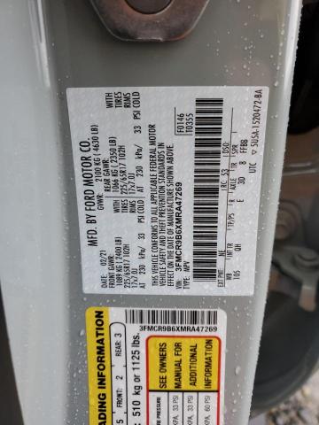 2021 FORD BRONCO SPO 3FMCR9B6XMRA47269