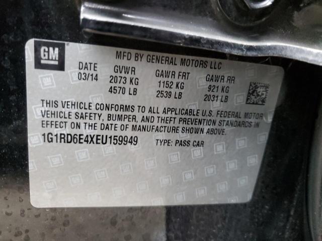 VIN 1G1RD6E4XEU159949 2014 Chevrolet Volt no.12