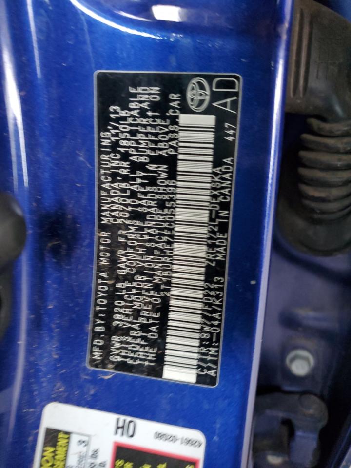 2T1BURHE7EC055396 2014 Toyota Corolla L