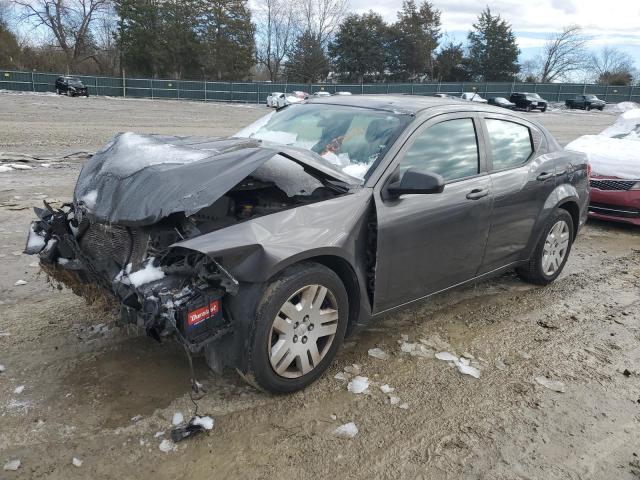 Lot #2517476849 2014 DODGE AVENGER SE salvage car