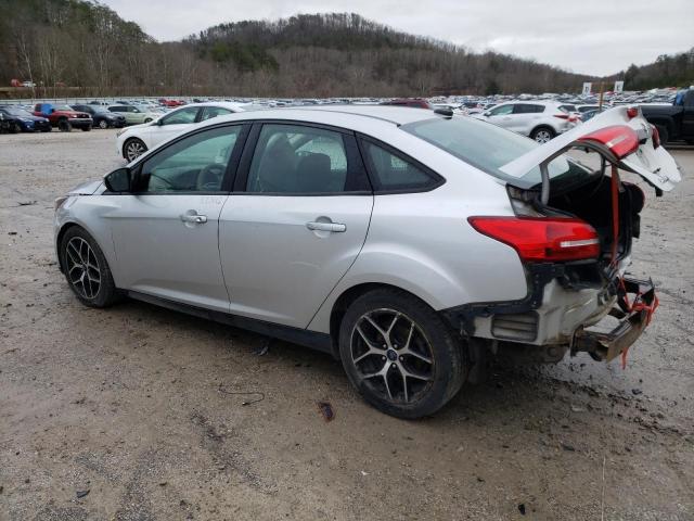 FORD FOCUS SEL 2018 silver  gas 1FADP3H29JL293889 photo #3