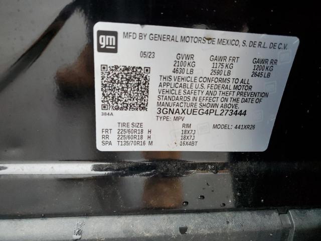 3GNAXUEG4PL273444 | 2023 CHEVROLET EQUINOX LT