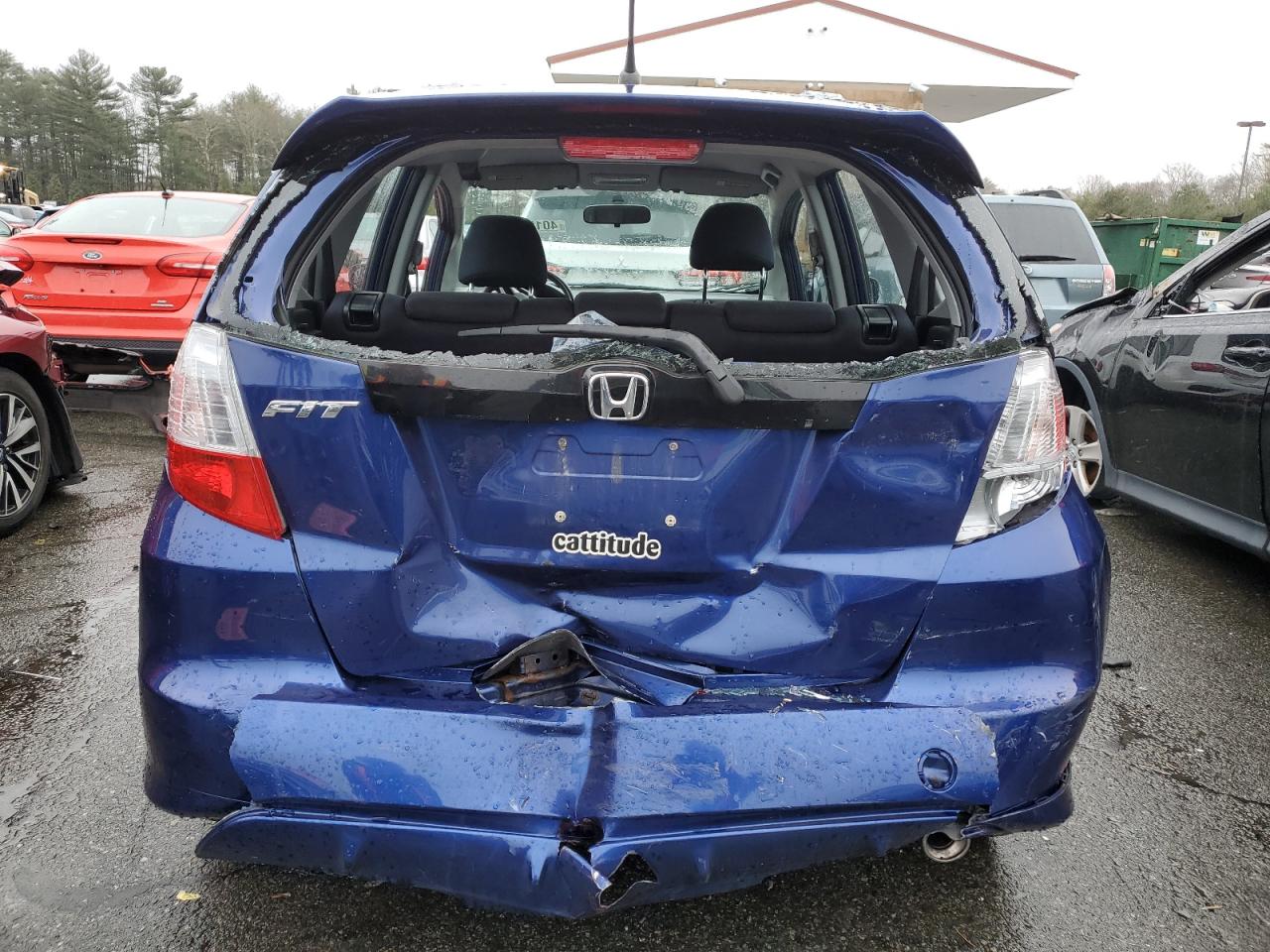 JHMGE8H53BC015252 2011 Honda Fit Sport