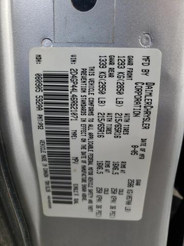 2D4GP44L46R621071 2006 Dodge Grand Caravan Sxt