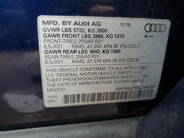 WA1B4AFYXL2044784 2020 AUDI SQ5 - Image 14