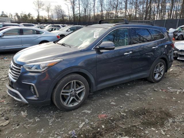 KM8SR4HFXHU255186 2017 Hyundai Santa Fe Se Ultimate