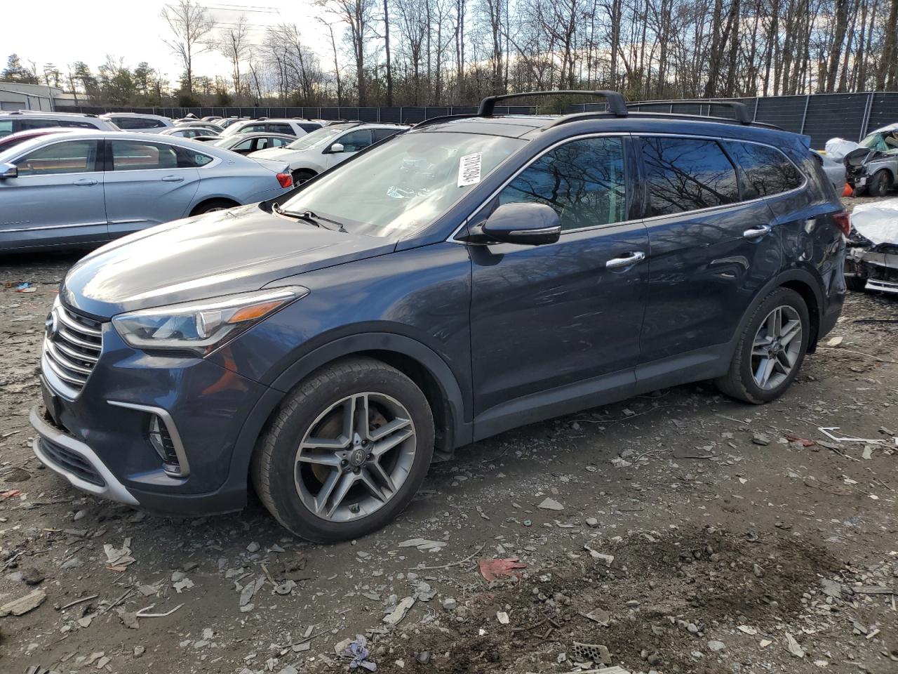 KM8SR4HFXHU255186 2017 Hyundai Santa Fe Se Ultimate