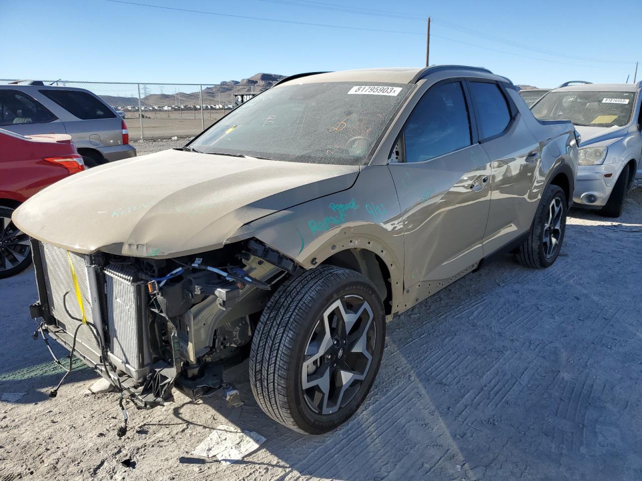 2023 Hyundai Santa Cruz at NV North Las Vegas Copart lot