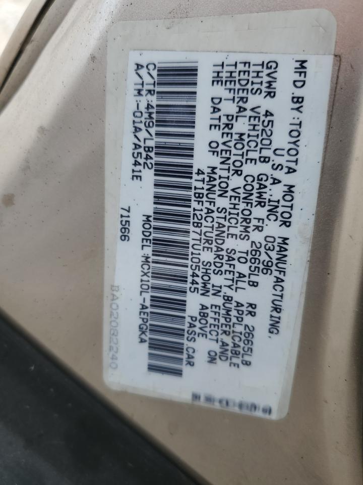 4T1BF12B7TU105445 1996 Toyota Avalon Xl