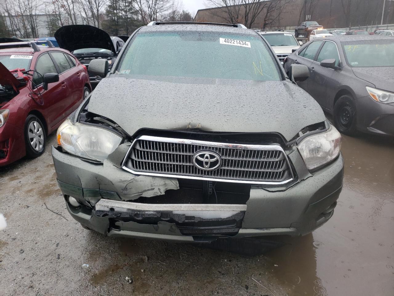 JTEEW44A192032161 2009 Toyota Highlander Hybrid Limited