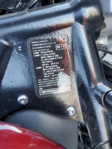 2014 TRIUMPH MOTORCYCLE AMERICA - SMT905RN1ET622276