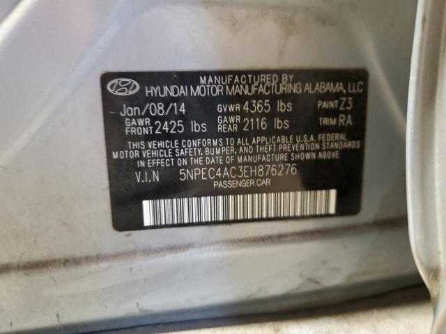 5NPEC4AC3EH876276 | 2014 HYUNDAI SONATA SE