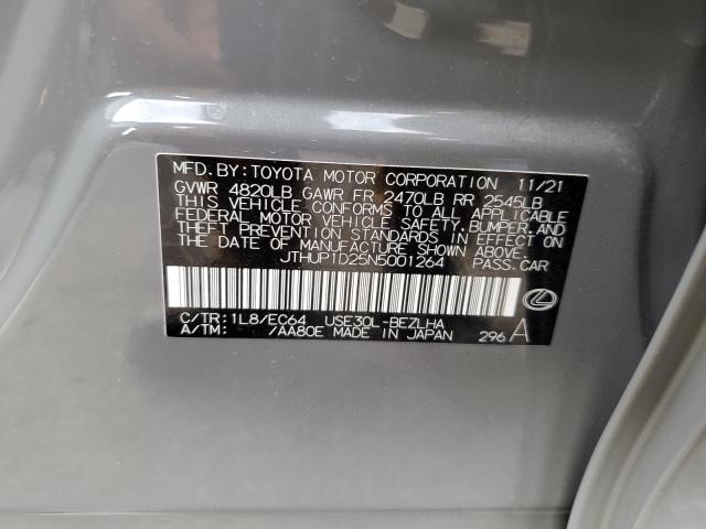 2022 LEXUS IS 500 F S - JTHUP1D25N5001264