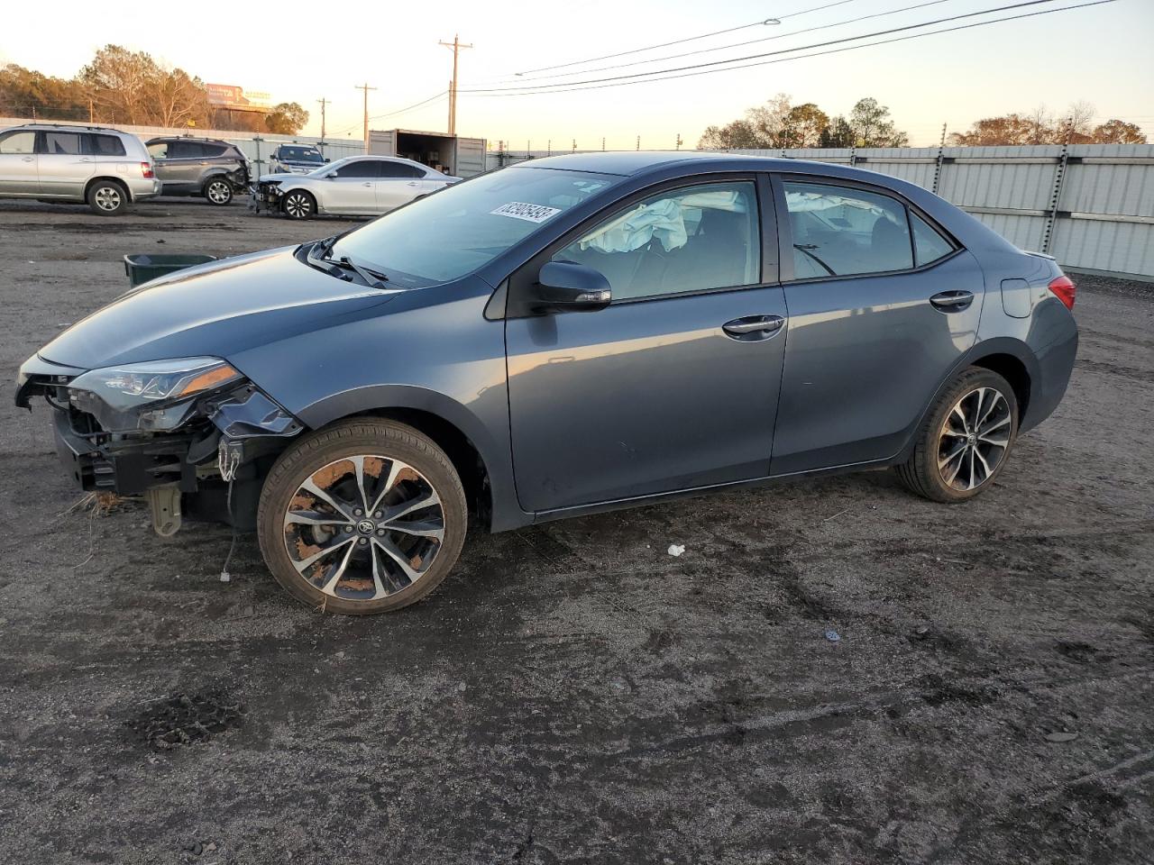 5YFBURHE1JP****** Salvage and Wrecked 2018 Toyota Corolla in AL - Newton