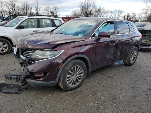 Lot #2404911975 2017 LINCOLN MKX SELECT salvage car