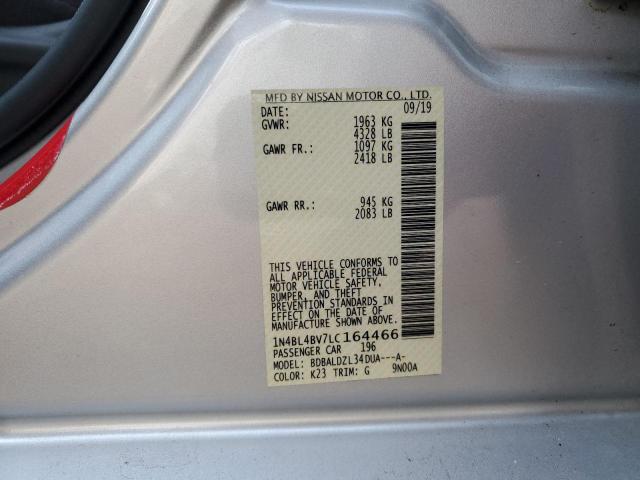 2020 NISSAN UK 1N4BL4BV7LC164466