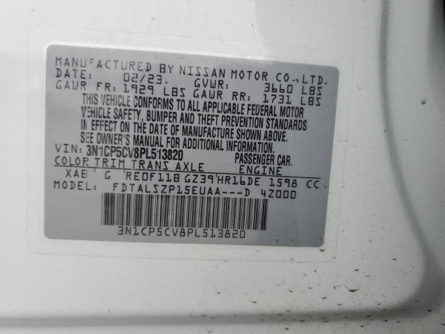 VIN 3N1CP5CV8PL513820 2023 NISSAN KICKS no.14