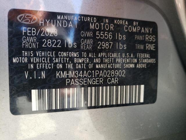 2023 HYUNDAI IONIQ 6 SE - KMHM34AC1PA028902