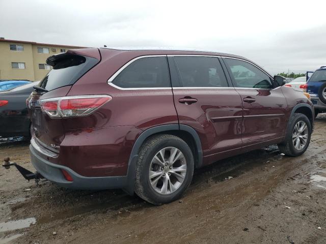 VIN 5TDJKRFH5FS211796 2015 Toyota Highlander, Xle no.3