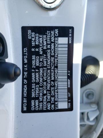 2020 HONDA CIVIC 4D E SHHFK7H45LU422497