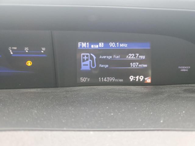 Image 9 of 2012 Honda Civic salvage vehicle - Lot #39525504 at Copart