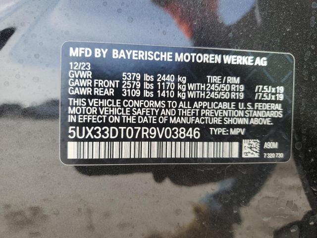 5UX33DT07R9V03846 BMW X4 XDRIVE3 12