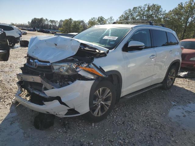 VIN 5TDKKRFH3ES024186 2014 Toyota Highlander, Xle no.1