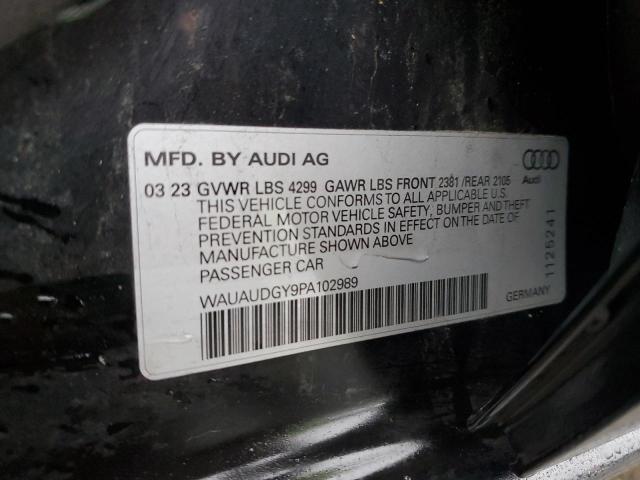 WAUAUDGY9PA102989 | 2023 AUDI A3 PREMIUM