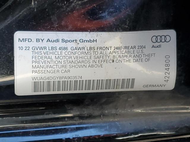 2023 AUDI RS3 WUAG4DGY8PA903574