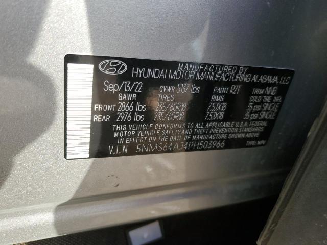 5NMS64AJ4PH503966 | 2023 HYUNDAI SANTA FE X