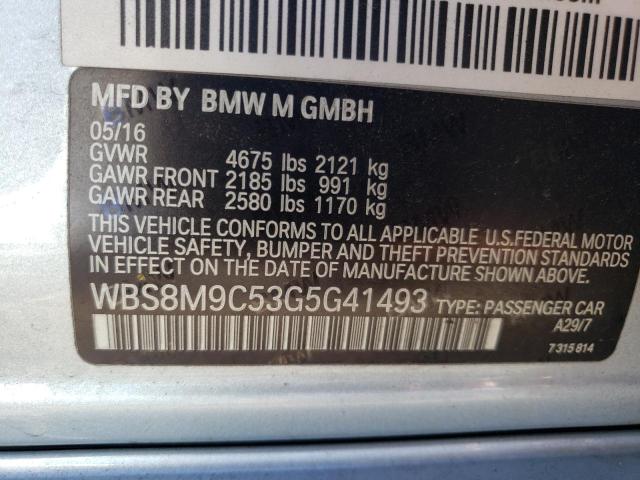 WBS8M9C53G5G41493 2016 BMW M3 - Image 12