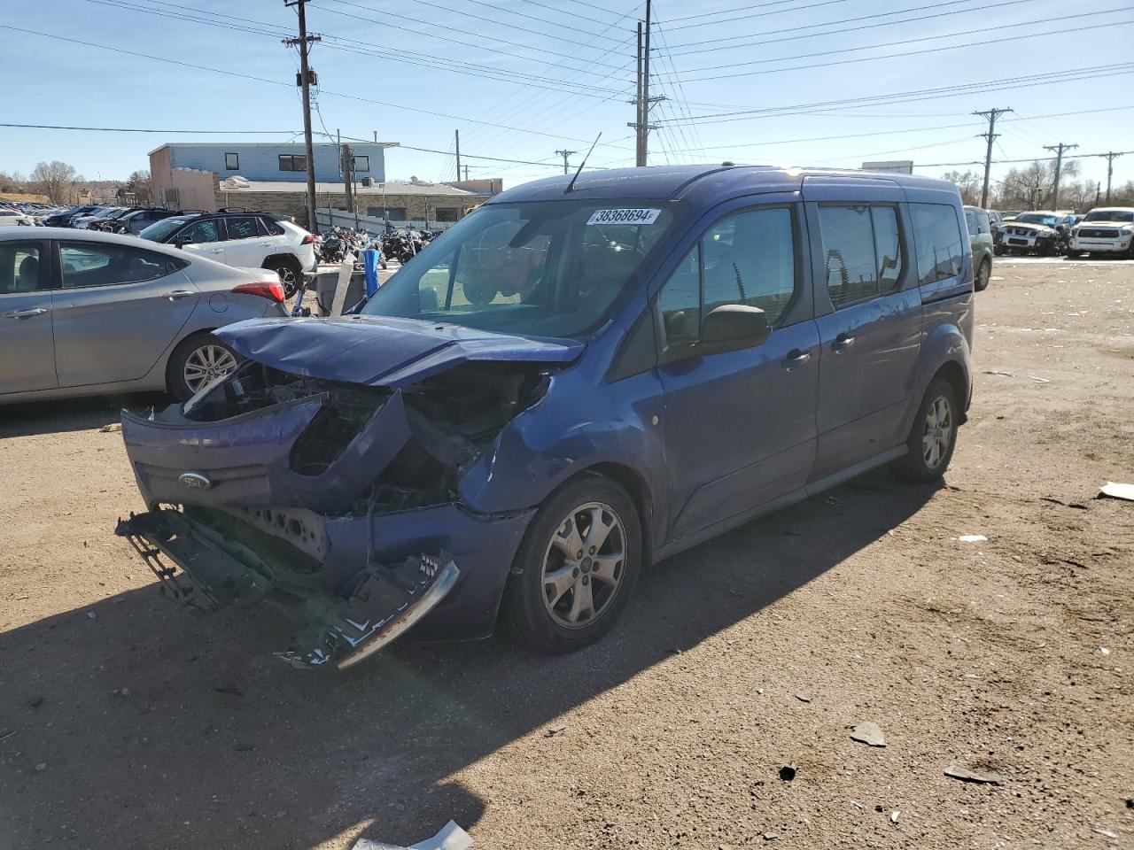 2014 Ford Transit Connect Xlt vin: NM0GE9F78E1152616