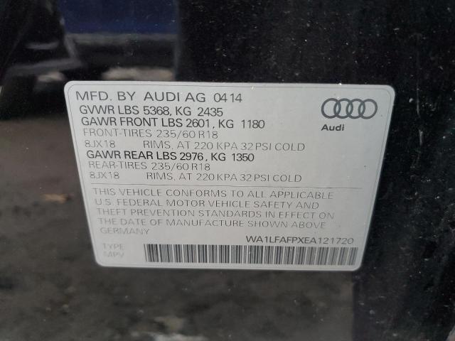 VIN WA1LFAFPXEA121720 2014 Audi Q5, Premium Plus no.13