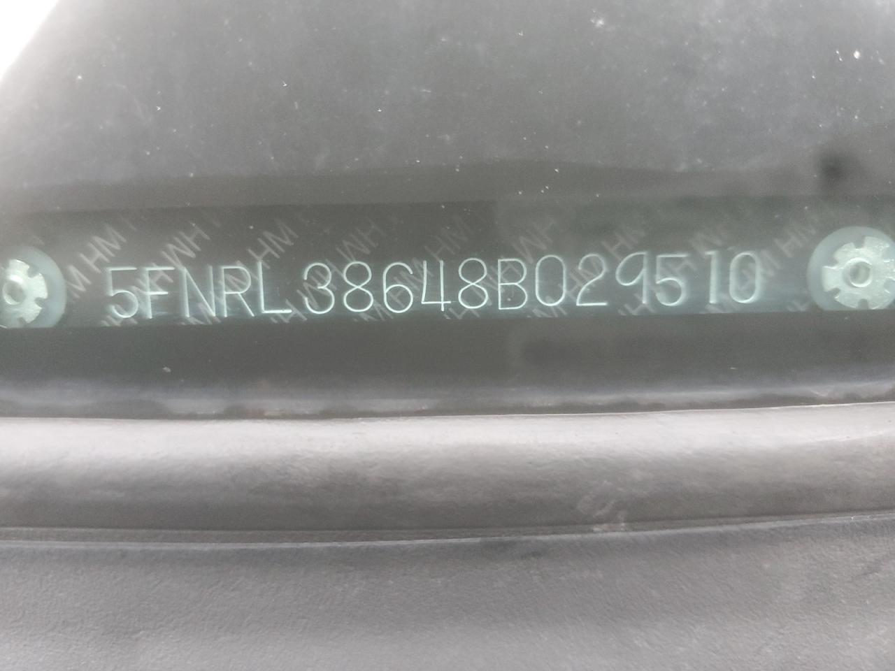 5FNRL38648B029510 2008 Honda Odyssey Exl