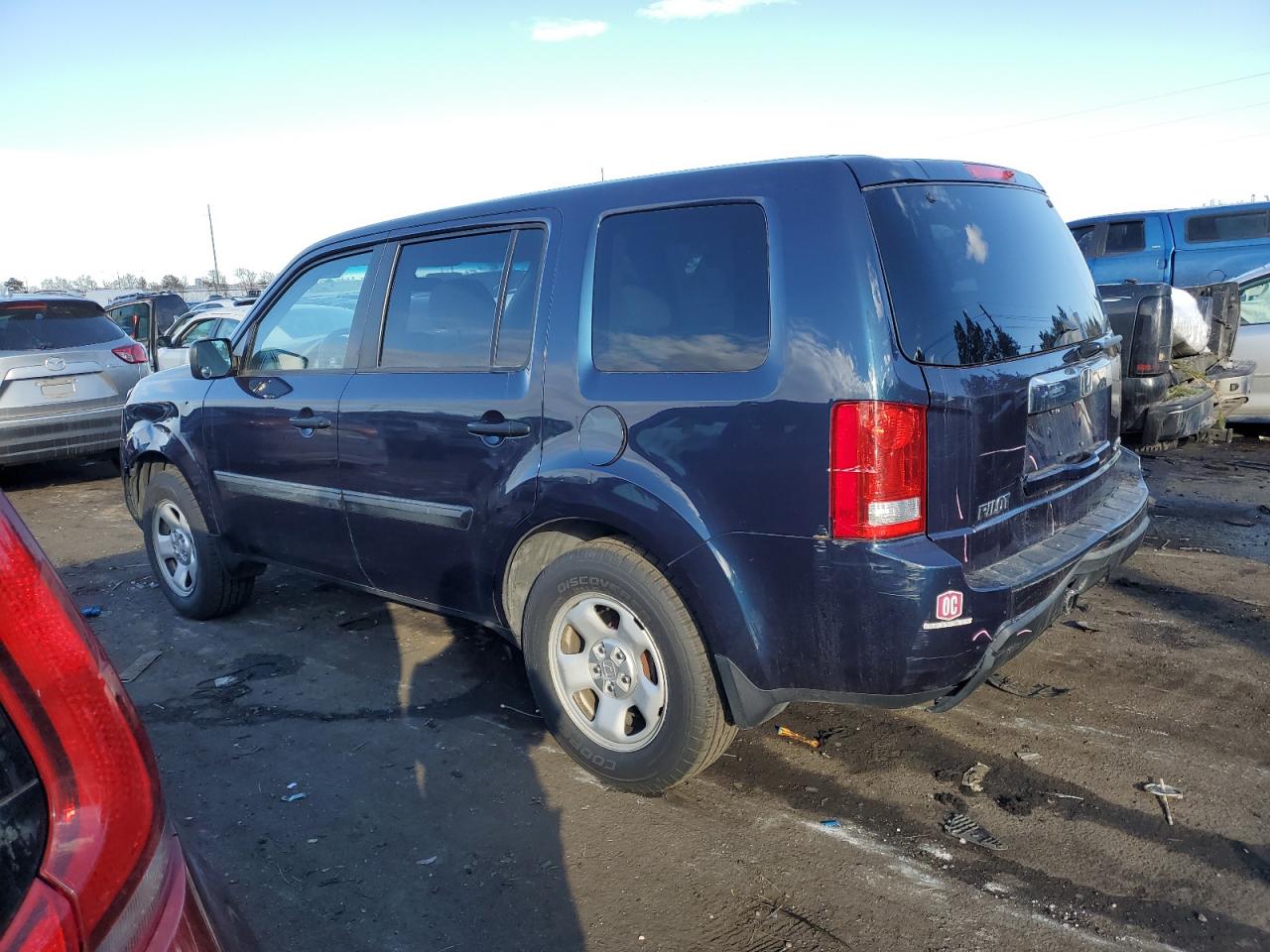 5FNYF4H27BB091366 2011 Honda Pilot Lx