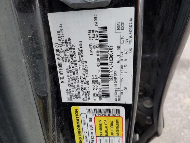 3FA6P0K94ER360709 | 2014 FORD FUSION TIT