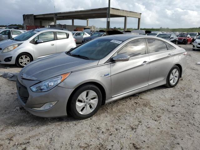 Lot #2469003737 2013 HYUNDAI SONATA HYB salvage car