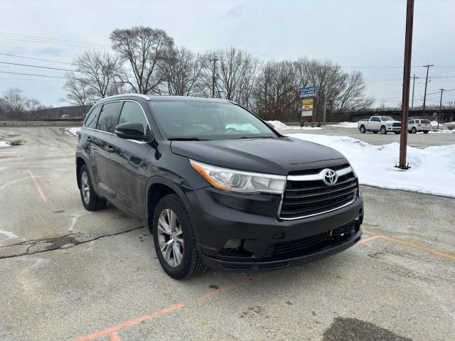 VIN 5TDJKRFH3ES036379 2014 Toyota Highlander, Xle no.1