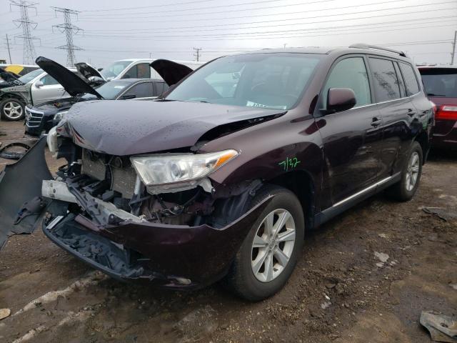 VIN 5TDBK3EH9DS225426 2013 Toyota Highlander, Base no.1