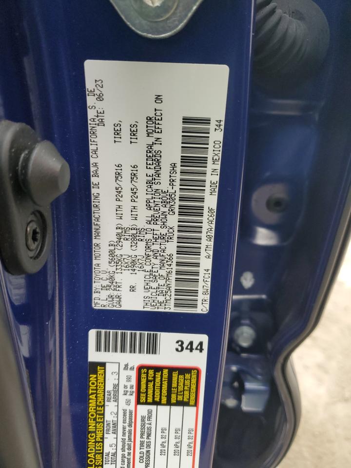 3TMCZ5AN7PM614366 TOYOTA TACOMA 2023